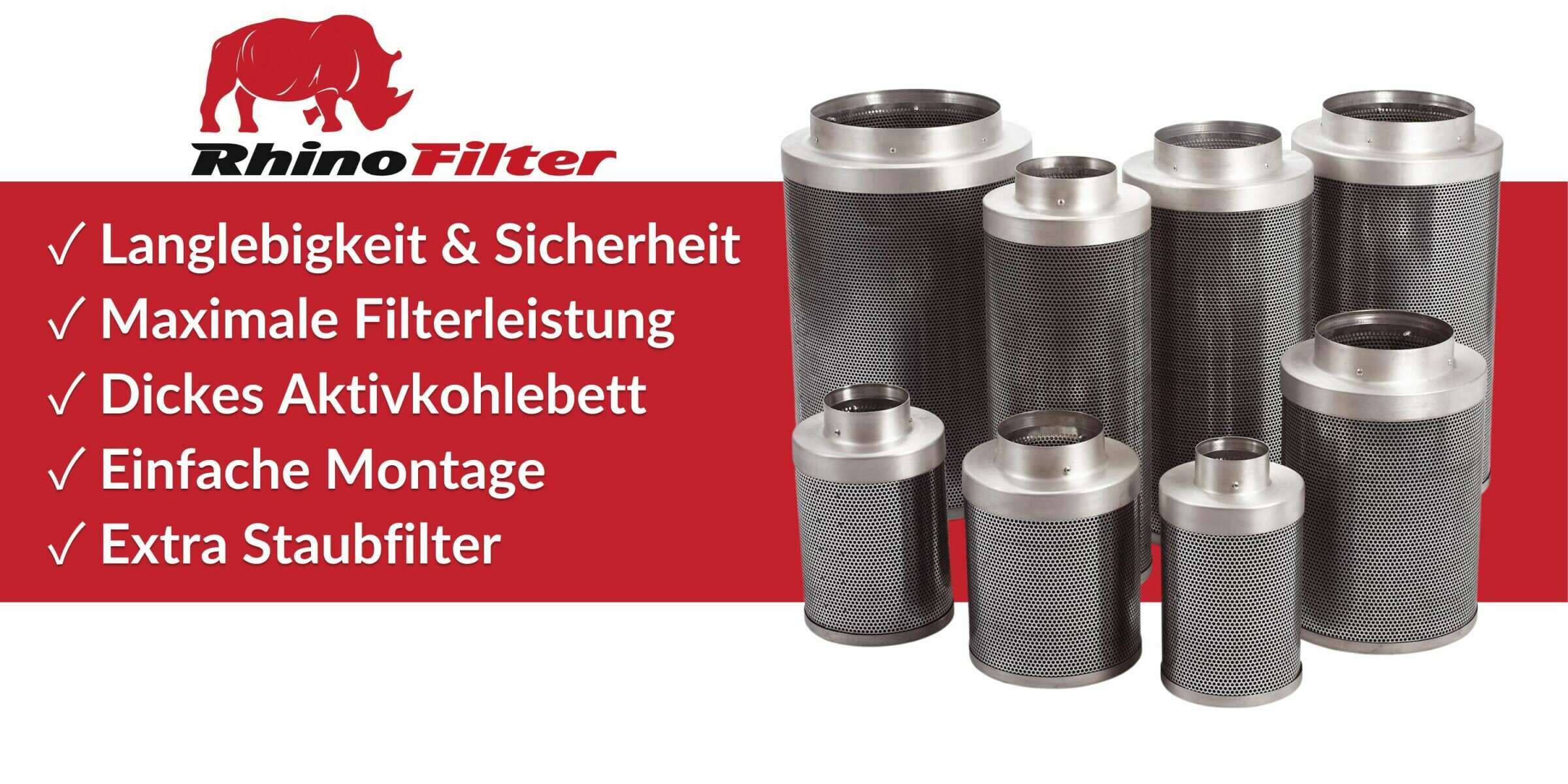 Aktivkohlefilter Grow