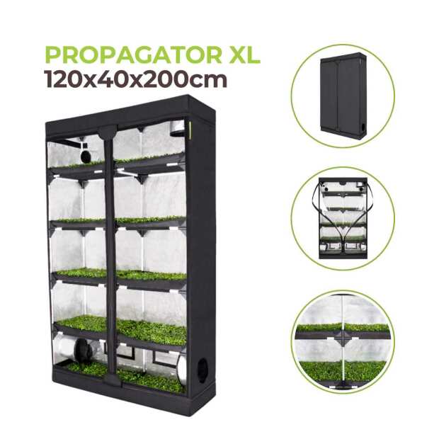 PROPAGATOR XL | 120x40x200 cm | Anzuchtbox | Garden Highpro