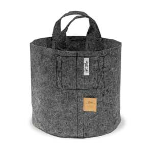 Pflanzsack | 22 Liter | grau | mit Griffen | Root Pouch