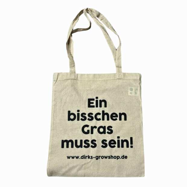 Jutebeutel von Dirks Growshop | Ein bisschen Gras muss sein #2