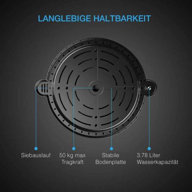 AC Infinity Bewässerungsbasis zur Selbstbewässerung von Stofftöpfen | 4er-Pack