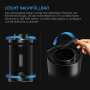 AC Infinity Nachfüllbares Aktivkohlefilter-Set | mit Aktivkohle-Nachfüllpackung | 150 mm