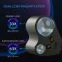 AC Infinity Juwelierlupe | Taschenlupe mit LED-Licht und zwei Linsen
