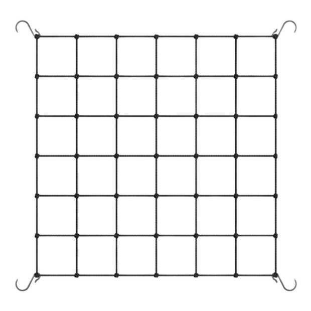 AC Infinity Grow Zelt Gitternetz | flexible elastische Schnüre | 90 x 90 cm
