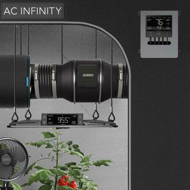 AC Infinity CONTROLLER 69 PRO+ | unabhängige Programme für acht Geräte | Bluetooth + WiFi
