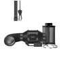 AC Infinity Luftfilter-Set Ø 100 mm | Inline-Ventilator mit Geschwindigkeitsregler und Aktivkohlefilter | 280 m³/h