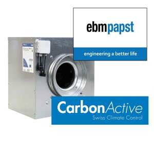 CarbonActive &Oslash;160mm | 500 m&sup3;/h | 820 Pa | EC...