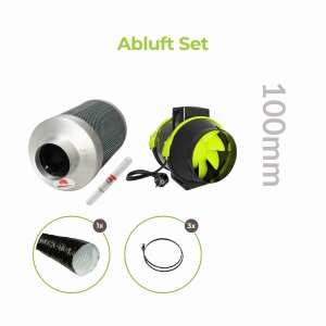 abluftset 100mm growbox
