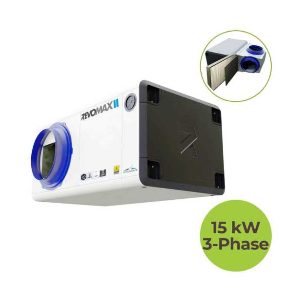 OptiClimate 15000T Revomax II | 15 kW Inverter-Klimasystem 3- Phase | Wassergekühlt