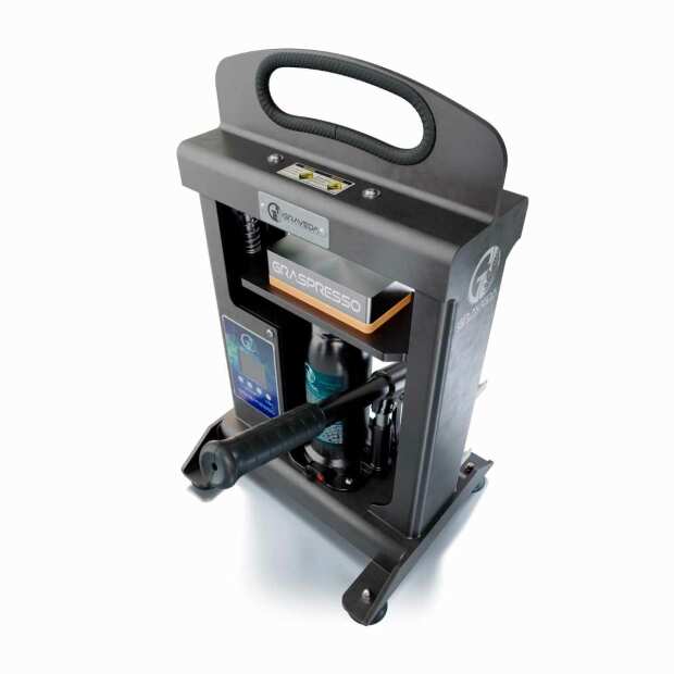 Graveda Graspresso Rosin Presse | hydraulisch | Platten 12x6cm | 10 Tonnen