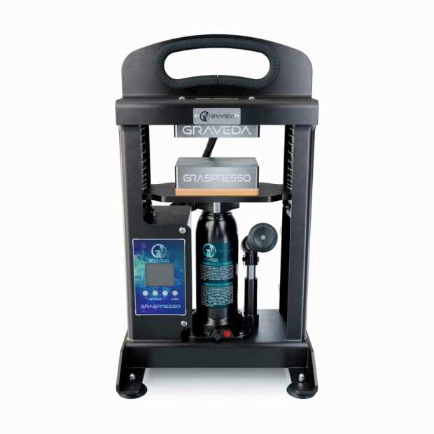 Graveda Graspresso Rosin Presse | hydraulisch | Platten 10x7,5cm | 3 Tonnen