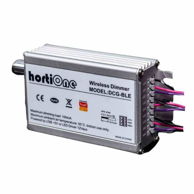 hortiOne | Multifunktions-Dimmer | Bluetooth und Drehknopf