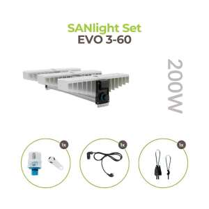 SANlight EVO Set 3-60 1.5 LED-Beleuchtung für 60x60...