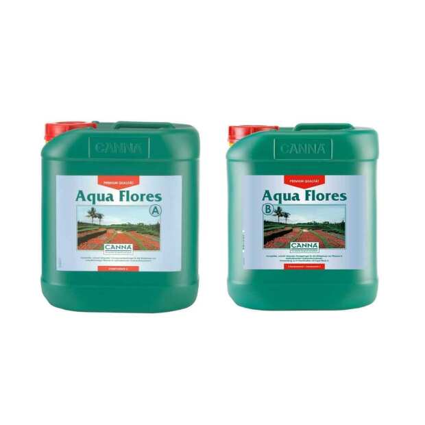 Canna | Aqua Flores A+B | 2x 5 Liter