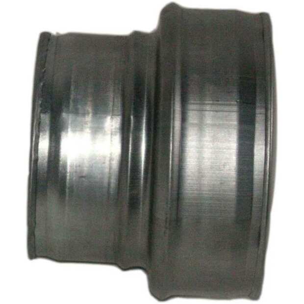 reduzierstück metall 125mm auf 100mm flansch