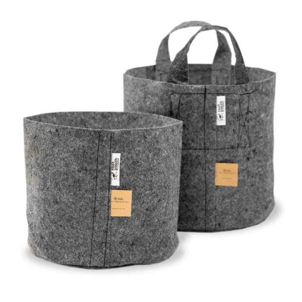 Stofftöpfe | Root Pouch | grau | 3,8L bis 78L