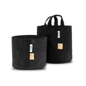 root pouch stofftopf schwarz
