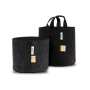 root pouch stofftopf schwarz