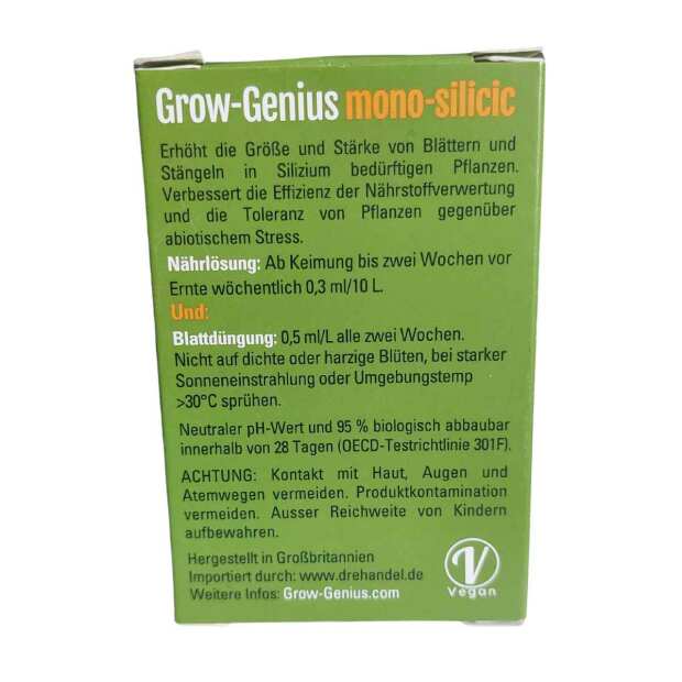 Grow Genius Silizium Dünger | Monokieselsäure (40%)
