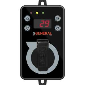 Digitales Thermostat, Wasserspritzschutz, mit 3 m...