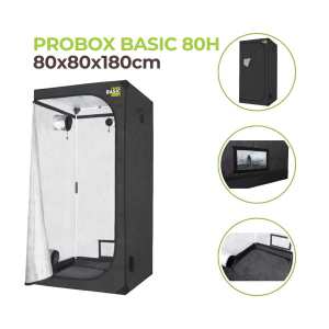 Growbox 80x80x180 cm | PROBOX BASIC 80H | Garden Highpro