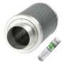 Aktivkohlefilter 100mm x 300mm | Rhino Hobby 225 | 100mm Flansch | 150 - 300m³/h