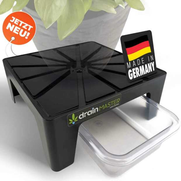DrainMaster 4er Set | Blumentopf Untersetzer