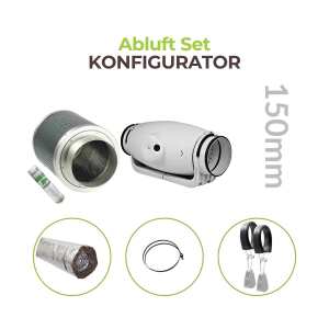 abluft growbox set 150mm