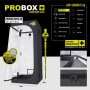 Growbox Set 60 | 60x60x160 cm | LED mit 60 Watt | Garden Highpro