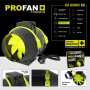 Growbox Set 80H | 80x80x180 cm | LED mit 150 Watt | Garden Highpro