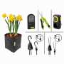 Growbox Set 80H | 80x80x180 cm | LED mit 150 Watt | Garden Highpro
