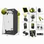 Growbox Set 80H | 80x80x180 cm | LED mit 150 Watt | Garden Highpro