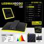 Growbox Set 120L | 120x60x180 cm | zwei LEDs | 300 Watt | Garden Highpro