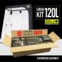 Growbox Set 120L | 120x60x180 cm | zwei LEDs | 300 Watt | Garden Highpro