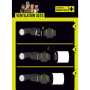 Growbox Set 120L | 120x60x180 cm | zwei LEDs | 300 Watt | Garden Highpro