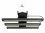 greenception gcx9 pwr led grow lampe