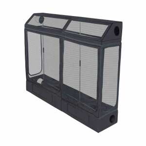 Growbox für vier outdoor Pflanzen auf dem Balkon...