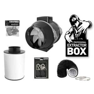 trafika lüftungsset 100mm growbox mit maximal 187...