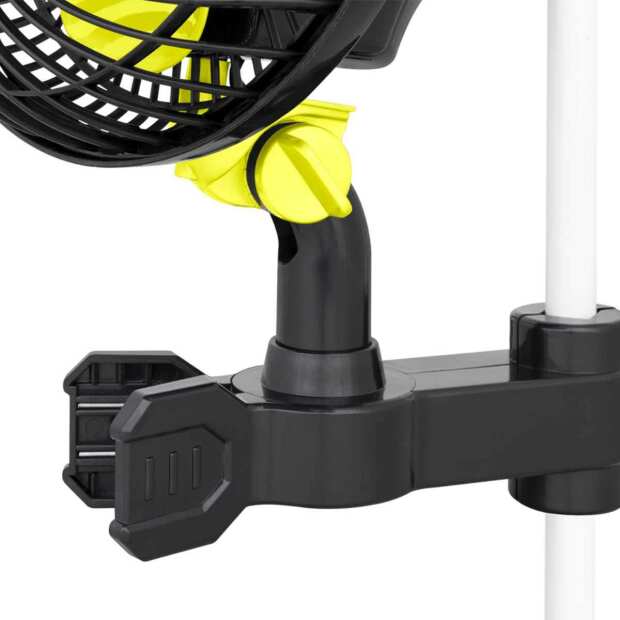 Schwenkventilator 20 Watt | Ø20cm mit Stangenclip | PROFAN | Garden Highpro