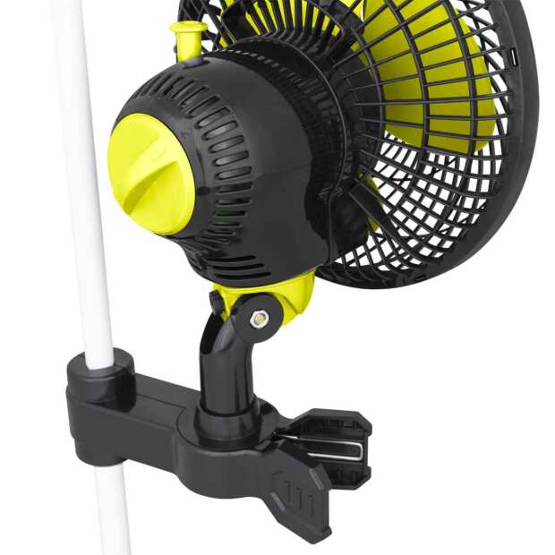 Schwenkventilator 20 Watt | Ø20cm mit Stangenclip | PROFAN | Garden Highpro