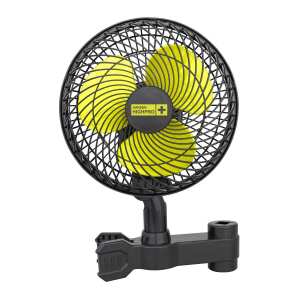 Schwenkventilator 20 Watt | Ø20cm mit Stangenclip...