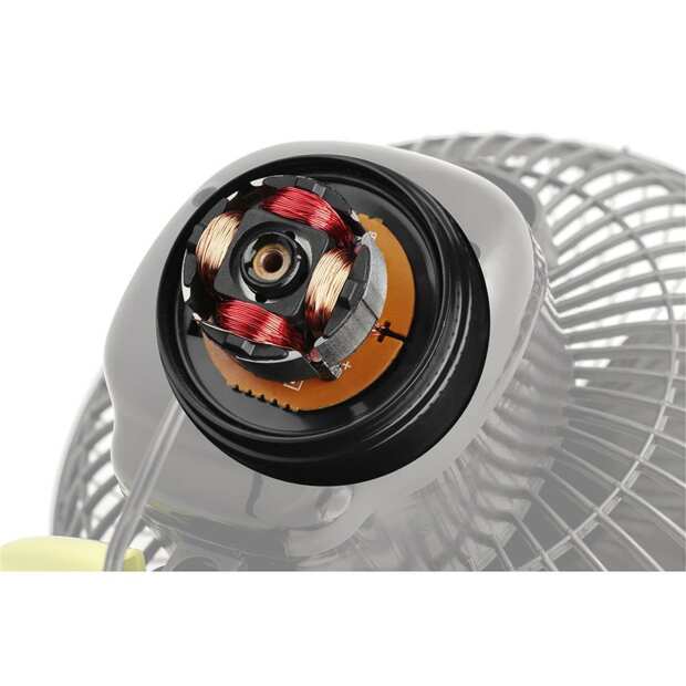 Clip Ventilator 12W | Ø20cm mit Stangenclip | PROFAN PROFESSIONAL | Garden Highpro