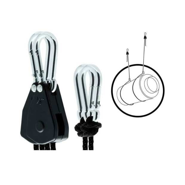 PROHANGER 68 kg | Aufhängung | kleiner Karabiner | Garden Highpro