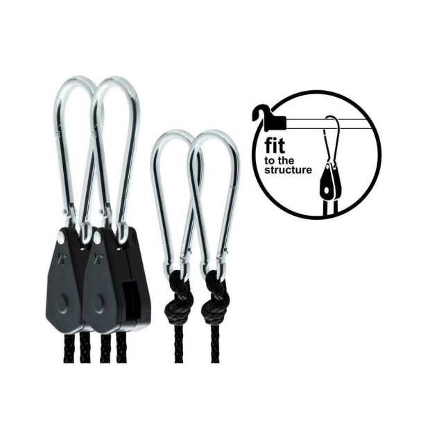 PROHANGER XL 68 kg | Aufhängung | großer Karabiner | Garden Highpro