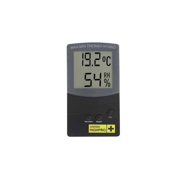 HYGROTHERMO MEDIUM | Thermometer-Hygrometer  | 2 Messpunkte | digital | Garden Highpro