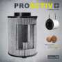 ProActiv Ø100mm | 250 m³/h | Aktivkohle Filter 100x190mm | Garden Highpro