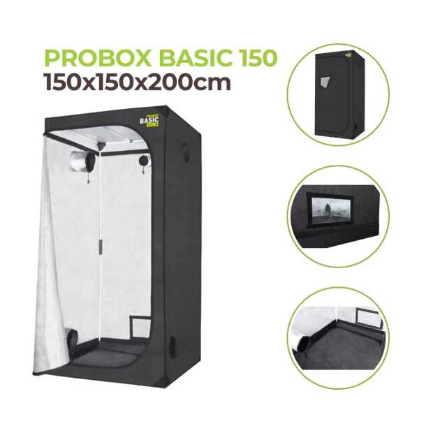 Growbox 150x150x200 cm | PROBOX BASIC 150 | Garden Highpro