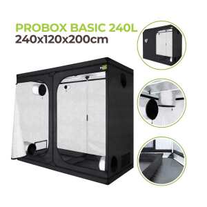 Growbox 240x120x200 cm | PROBOX BASIC 240L | Garden Highpro