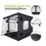 Growbox 240x240x200 cm | PROBOX BASIC 240 | Garden Highpro