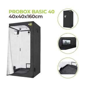 Growbox 40x40x160 cm | PROBOX BASIC 40 | Garden Highpro